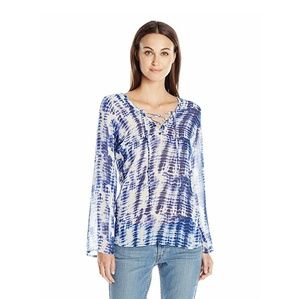 Sheer Peasant Blouse